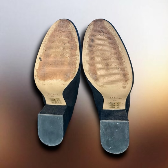 J. Crew Black Suede 'Sadie' Ankle Boots Size 9.5 ASO Duchess Meghan Markle - Picture 10 of 16